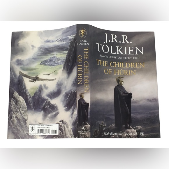 J.R.R. TOLKIEN THE CHILDREN OF HÚRIN Hardcover Book - Picture 8 of 14